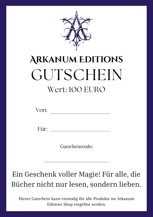 Geschenkgutschein - Arkanum Editions