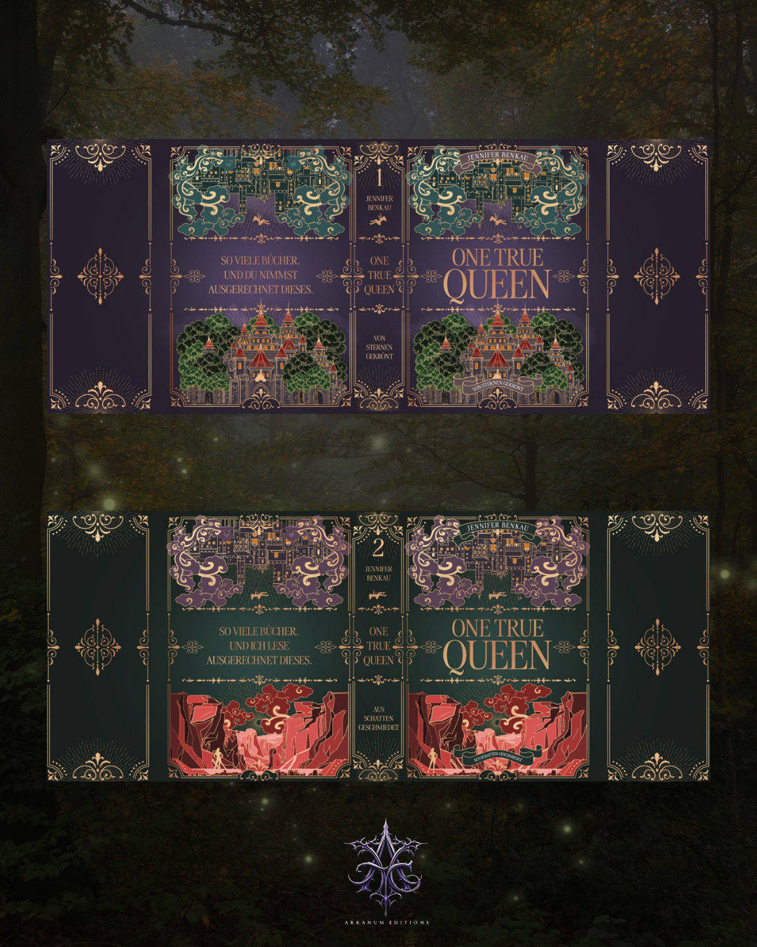 Buchbox - One True Queen Band 1 & 2